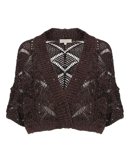 Cardigans Antonelli en coloris Brown