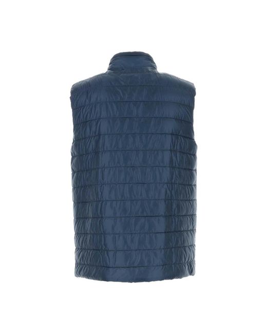 Herno Jassen ,Blauw ,Nylon Omkeerbaar Nylon Donsjack in het Blue voor heren