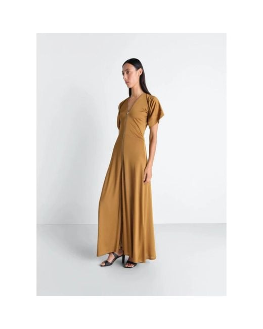 Lemaire Metallic Maxi Dresses