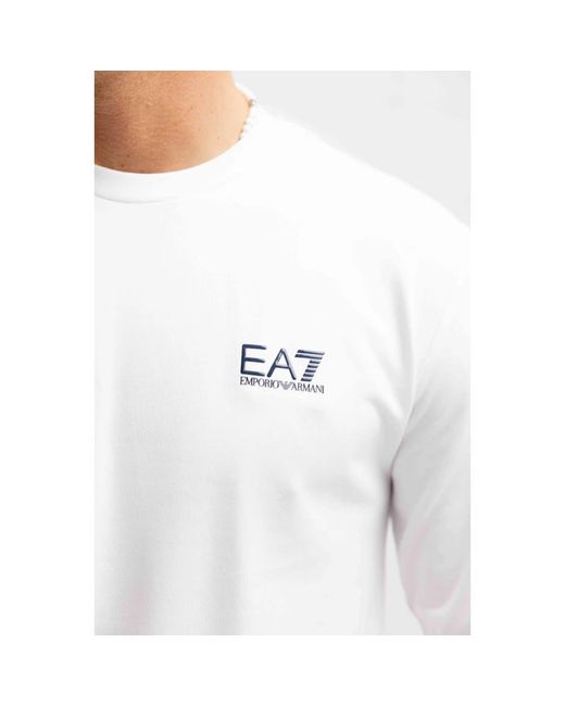 Emporio Armani Core identity sweater weiß in White für Herren