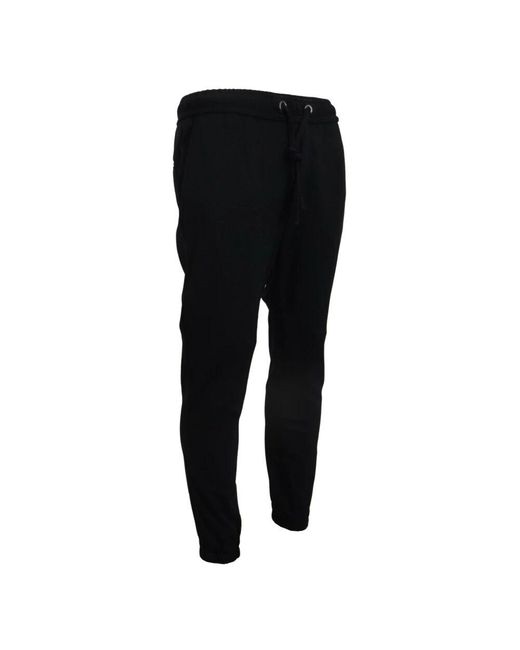 Sweatpants Dolce & Gabbana de hombre de color Black