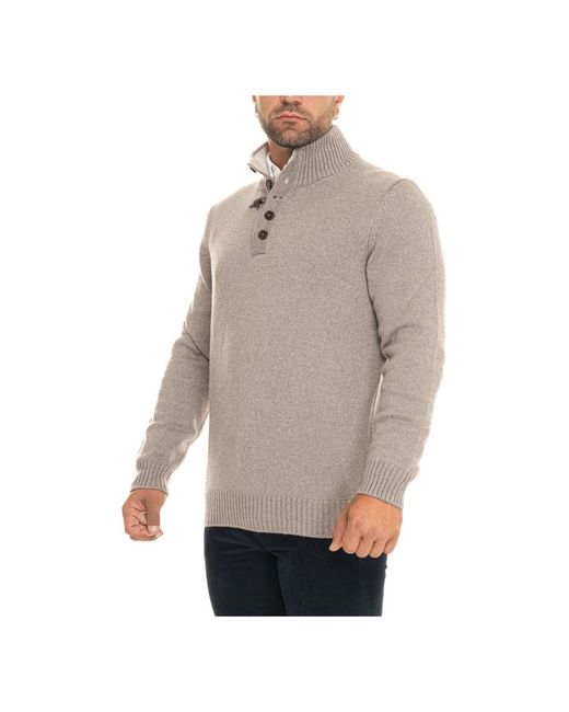 Turtlenecks Fay de hombre de color Gray