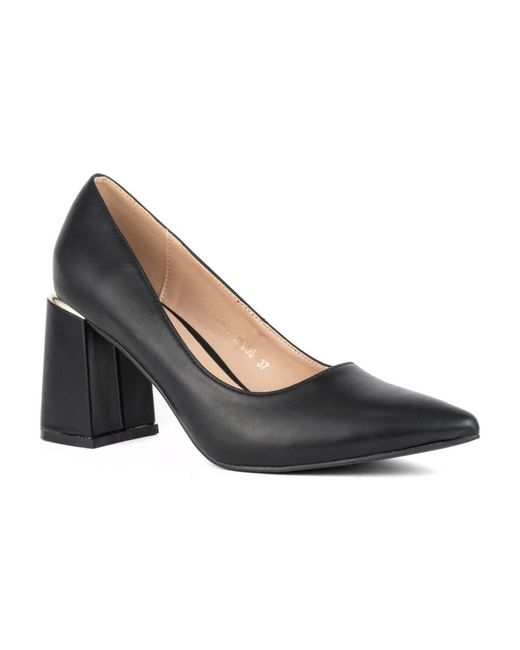Stella York Blue Elegante Schwarze Geschlossene Formelle Pumps