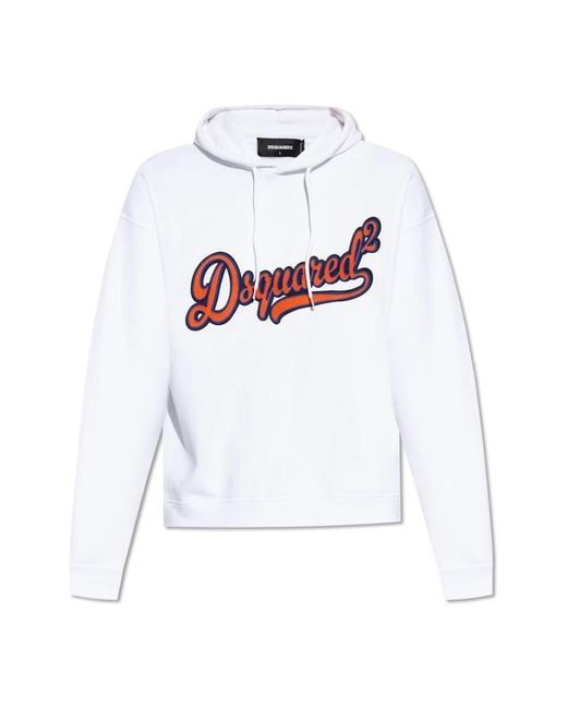 DSquared² Hoodies in het White voor heren