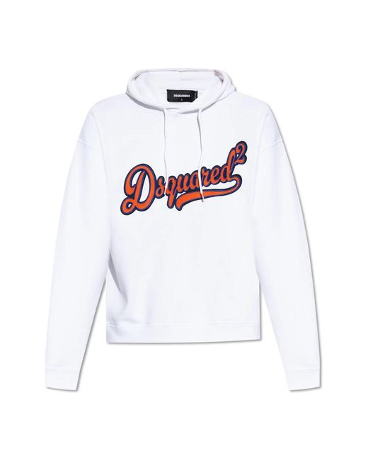 DSquared² Hoodies in het White voor heren