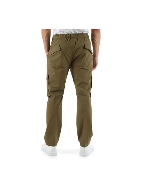 Trousers > straight trousers Daniele Alessandrini pour homme en coloris Green