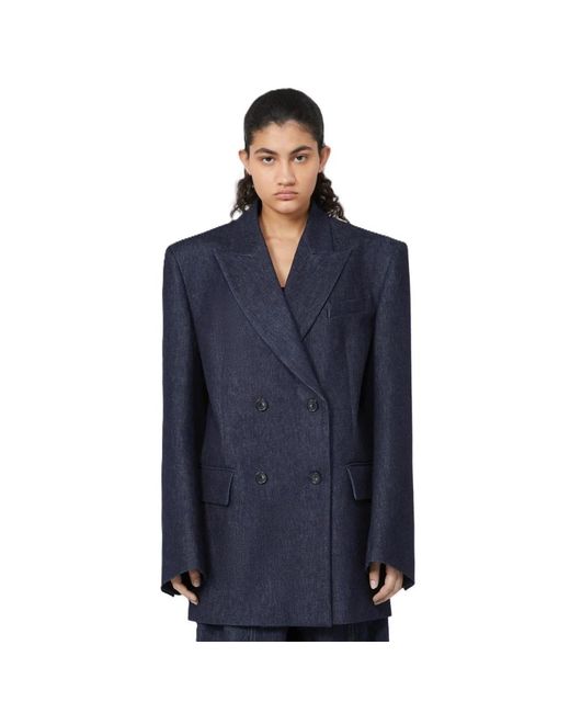 Max Mara Blue Blazers