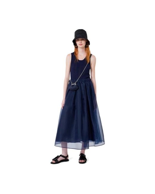 Weekend by Maxmara Blue Sleeveless Tops
