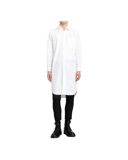 Comme des Garçons Weißes klassisches hemd mit kragen in White für Herren
