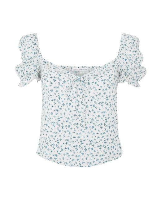 Mar De Margaritas Blue Blouses