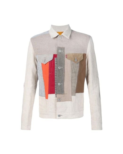 Junya Watanabe White Denim Jackets for men