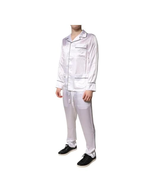 Dolce & Gabbana White Pyjamas for men