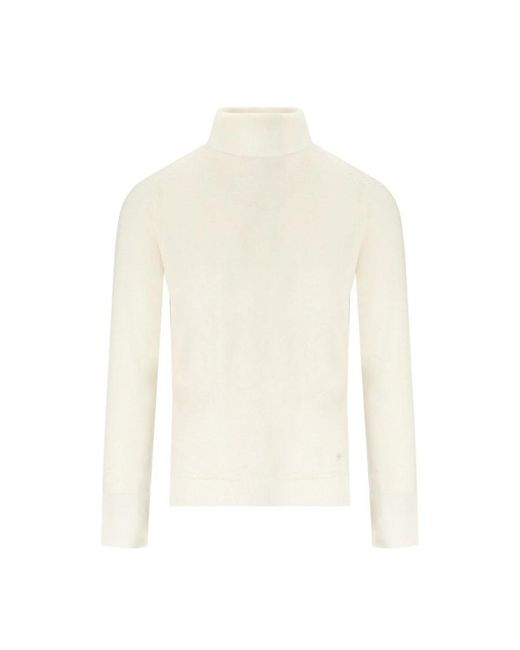 Manuel Ritz White Turtlenecks for men