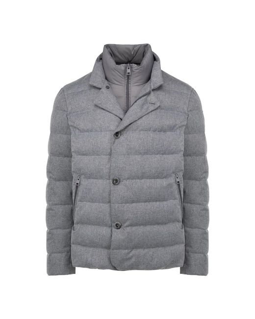 Bomboogie Blazer Van Echt Dons in het Gray voor heren