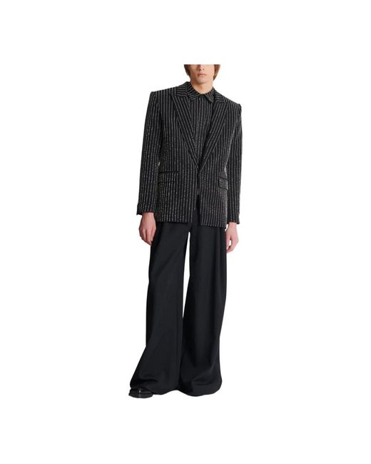 Balmain Blazers in het Black voor heren
