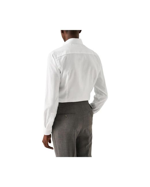 Eton of Sweden White Formal Shirts for men