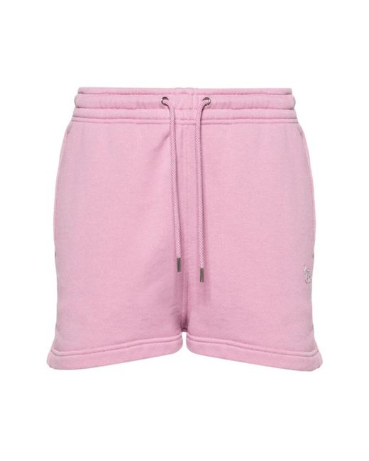 Maison Kitsuné Pink Casual shorts