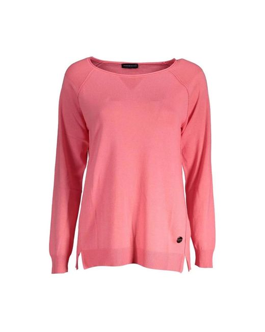 North Sails Roze Katoenen Gebreide Kleding Model No20249 in het Pink