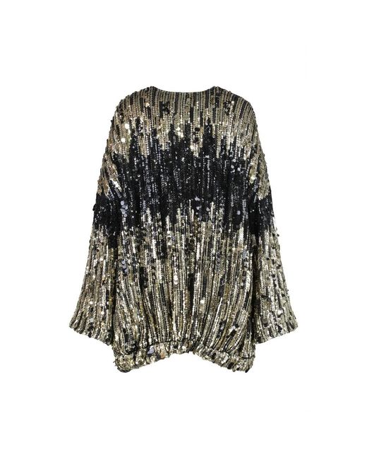 Alberta Ferretti Gray Cardigans