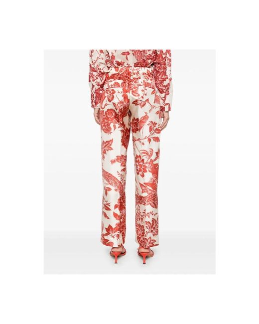 Straight Trousers F.R.S For Restless Sleepers de color Red