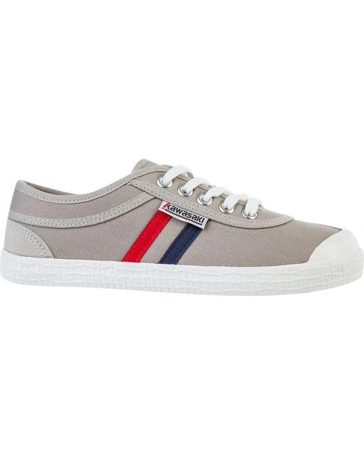 Kawasaki Gray Retro canvas schuh verschiedene beige