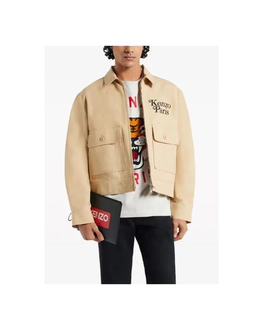 KENZO Natural Light Jackets for men