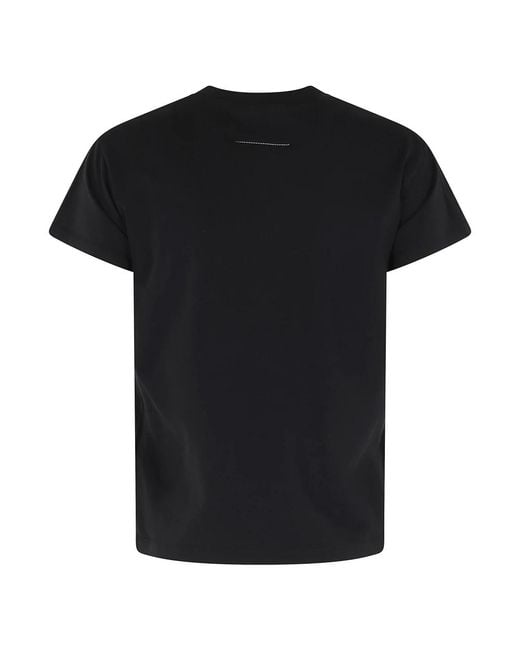 MM6 by Maison Margiela Black T-Shirts