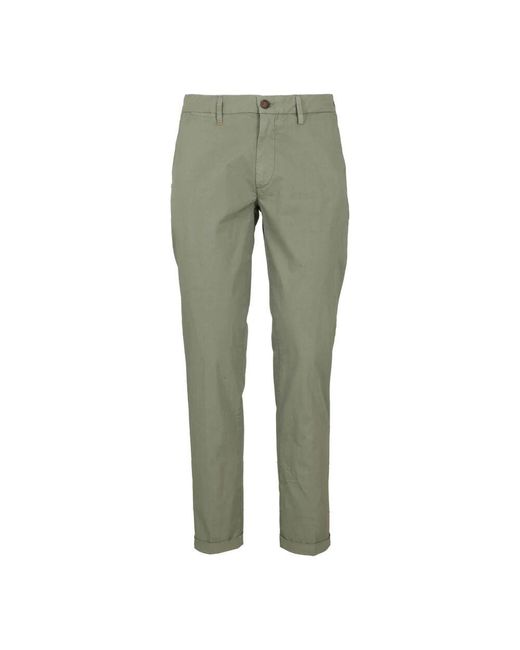 Re-hash Green Poplin Cotton Button-Down Shirt for men