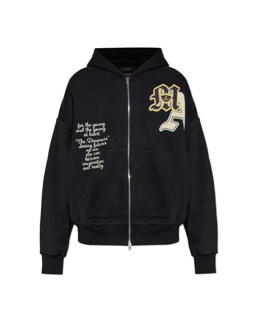 Amiri Blue Zip-Throughs for men