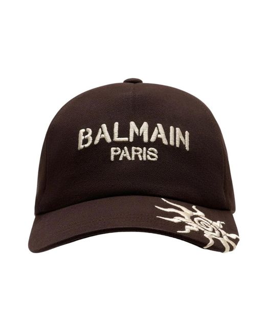 Balmain Brown Caps