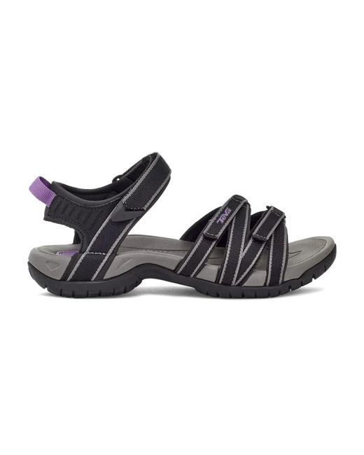 Teva Flat Sandals in het Black