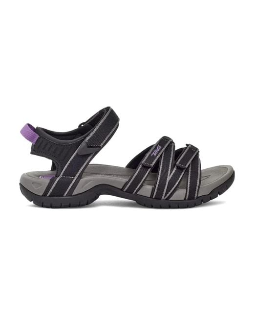 Teva Flat Sandals in het Black