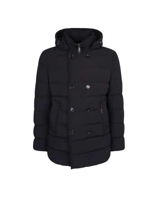 Moorer Black Down Coats for men