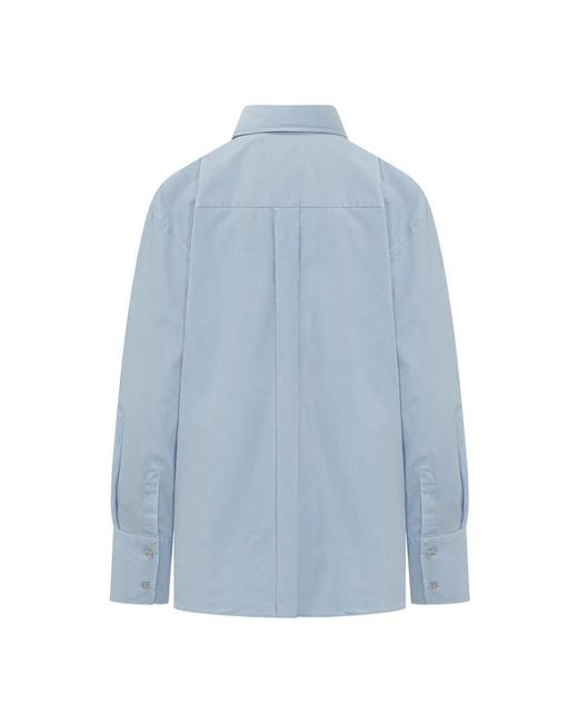 A PAPER KID Blue Shirts