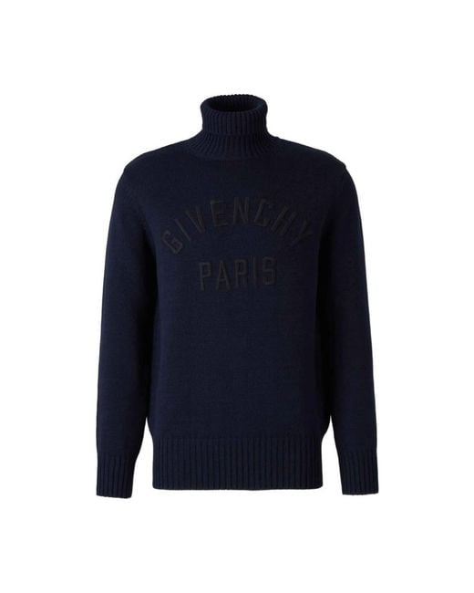 Givenchy Blue Turtlenecks for men