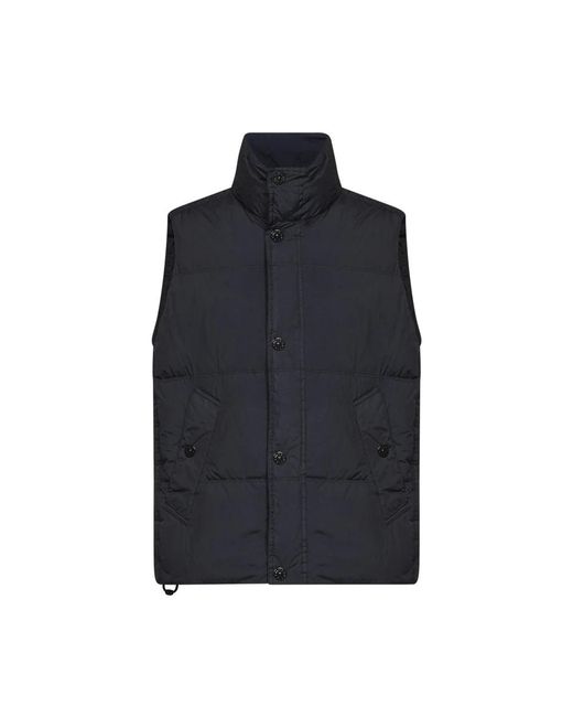 Stone Island Blue Waistcoats for men