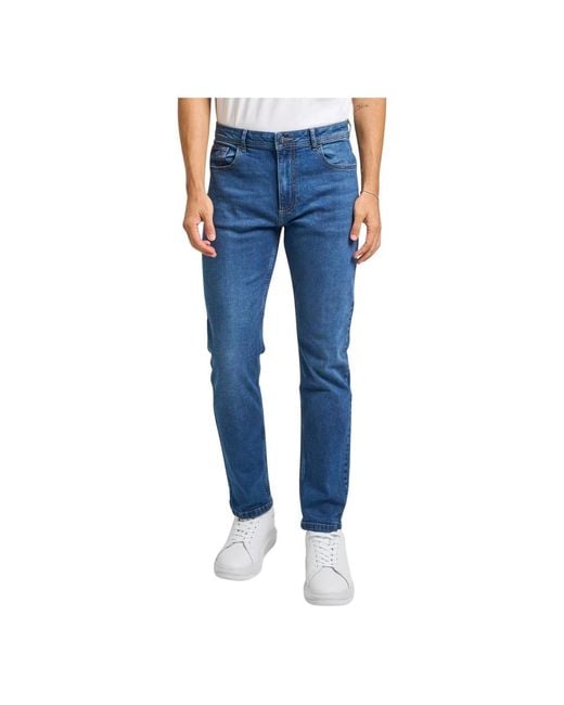 Slim-Fit Jeans Yes Zee pour homme en coloris Blue