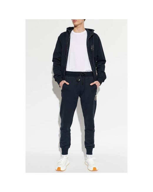 Dolce & Gabbana Sweatshirt Met Patch in het Blue voor heren