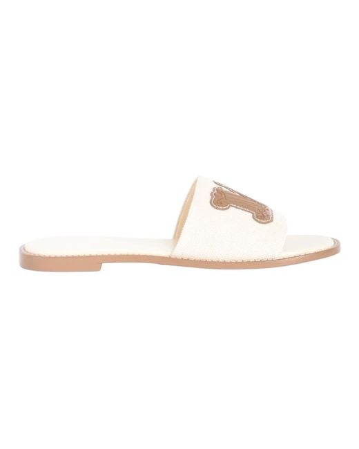 Sliders Max Mara en coloris White