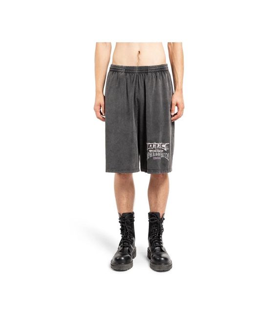 Casual Shorts 032c de hombre de color Gray