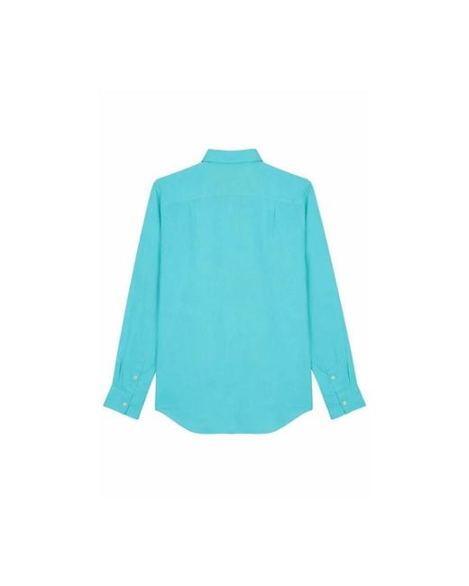 Vilebrequin Blue Casual Shirts for men