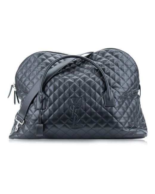 Saint Laurent Gray Weekend Bags