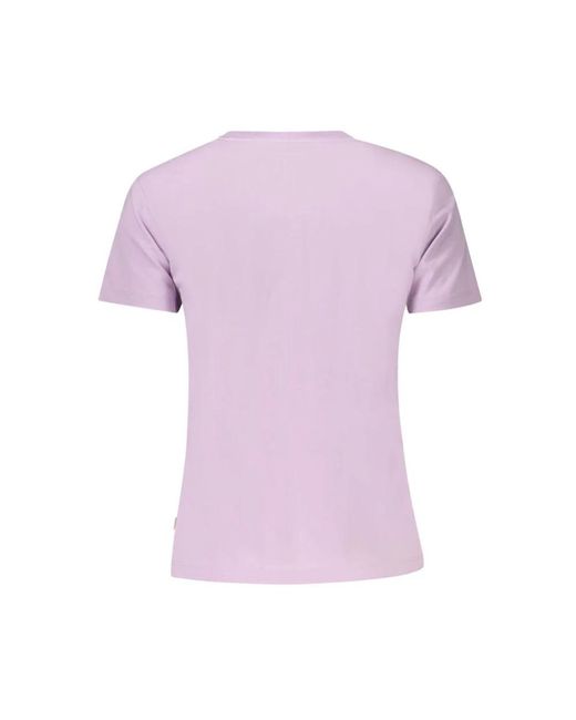 Guess T-Shirts in het Purple