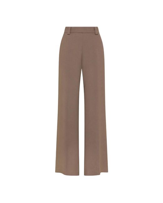 Seventy Brown Wide Trousers