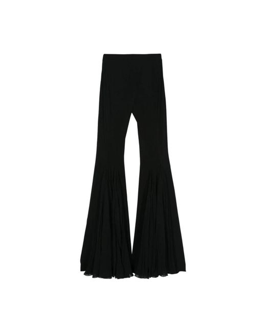 Trousers > wide trousers Nensi Dojaka en coloris Black