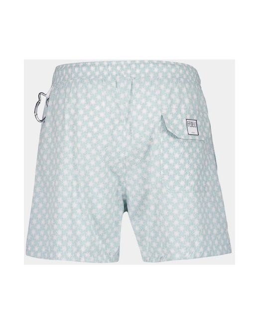 Fedeli Blue Beachwear for men