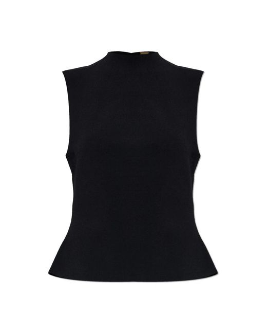 Cult Gaia Black Sleeveless Tops