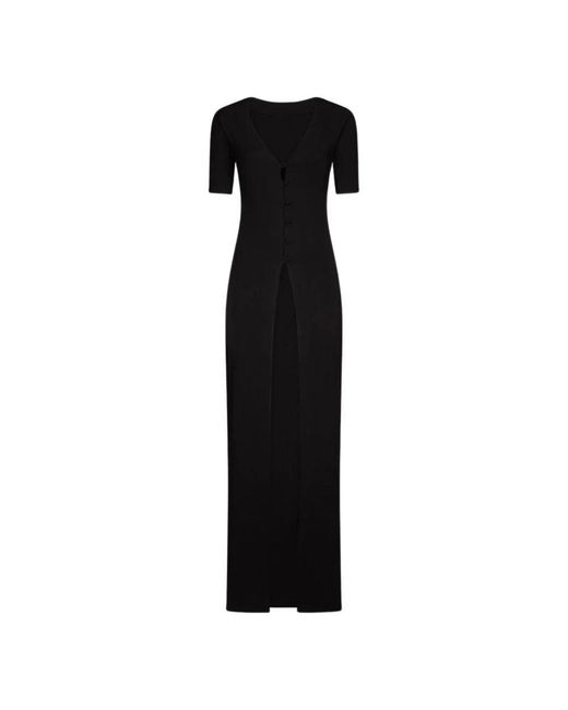 ME FUI Black Maxi Dresses