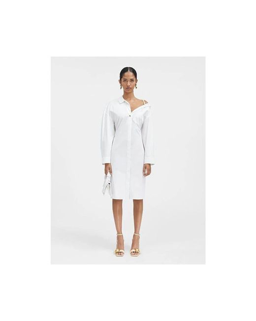 Jacquemus White Shirt Dresses