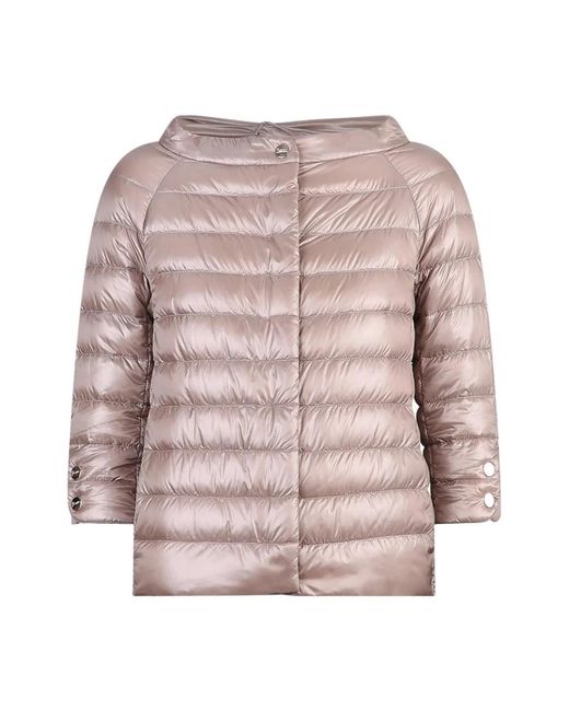 Herno Pink Down Jackets